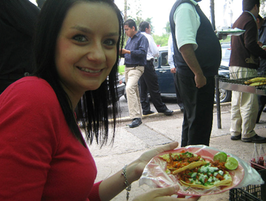 Les fameux tacos al pastor mexicains...!